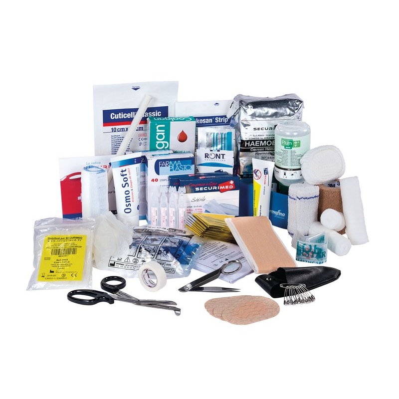 Kit recharge Armoire à pharmacie de 1er secours 2 portes - 190 pièces