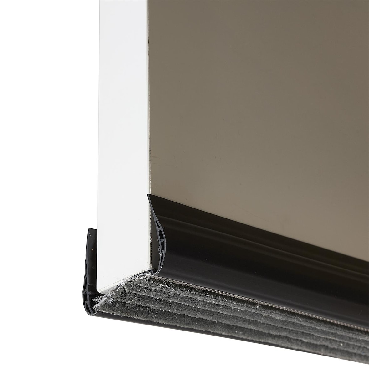 Tochtstrip Deur & Raam – 1 Meter – Zelfklevende Tochtwering – Zwart