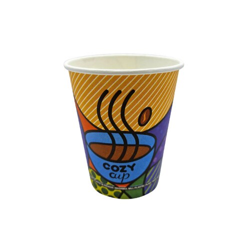 1000 Coffee to go Kaffeebecher 200 ml PAP/PE Ø 80x90 mm "Cozy Cup" druck
