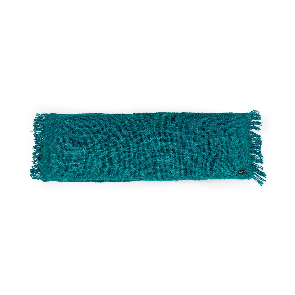 Bazar Bizar Kussenhoes van katoen 35x100 cm aqua