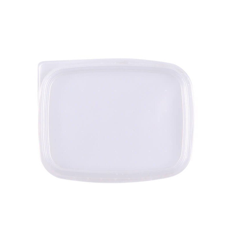 1000x Deckel rechteckig, PP, transparent, 108x82mm