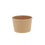 thumbnail of 500 unidades. Embalagem de papelão BIO Kraft para sopas herméticas (300ml) Ref SOP11