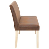 thumbnail of Helloshop26 - Panca 139,5 cm pelle scamosciata sintetica marrone 02_0010840