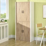 thumbnail of HOMCOM Dispensa Cucina in MDF con 4 Ripiani Regolabili e 4 Porte