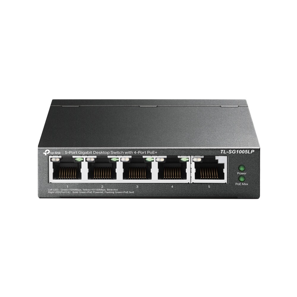 TP-LINK TL-SG1005LP Switch 5 ports Gigabit dont 4 PoE+ 40W