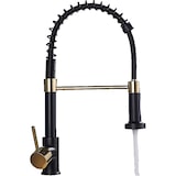 thumbnail of Bernd | Rubinetto Flessibile Catering Black Gold |da cucina in acciaio inossidabile|miscelatore può essere ruotato  360 gradi Alta pressione 2 porte