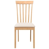 thumbnail of Chaises à manger coussins 2 pcs naturel bois massif caoutchouc Modèle Vega Master Vintage
