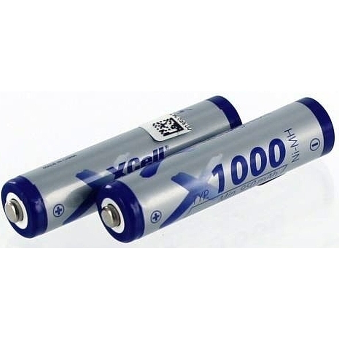 Akku für Siemens Gigaset A400 NiMH 2,4 Volt 1000 mAh silberfarben