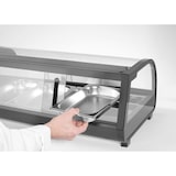thumbnail of Vitrina para sushi, Arctic, Incluye: 6x GN 1/3 (H) 40 mm, GN 1/3, Negro, 220-240V/190W, 1529x426x(H)296mm