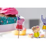 thumbnail of Set van 24 versierde houten prikkers voor feestjes en verjaardagen Dr. Oetker Peppa Pig