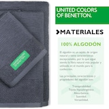 thumbnail of Benetton Set 3Pcs Toallas De Baño (30X50+50X90+70X140Cm) 450 Gsm 100%Algodon Gris Oscuro