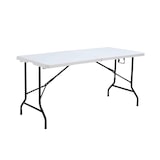 thumbnail of Table Pliante Blanche 152 x 70 x 74 cm, Blanc