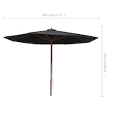 thumbnail of Helloshop26 - Sonnenschirm mit Holzstange 350 cm schwarz 02_0008253