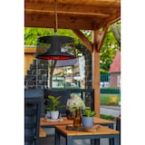 thumbnail of Stufa da esterno Sunred Smart Moderna Artix Ultra sospesa grigia 2000 Watt