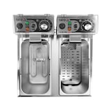 thumbnail of Gastro Fritteuse 2x5L 2x2000W 425x410x340mm