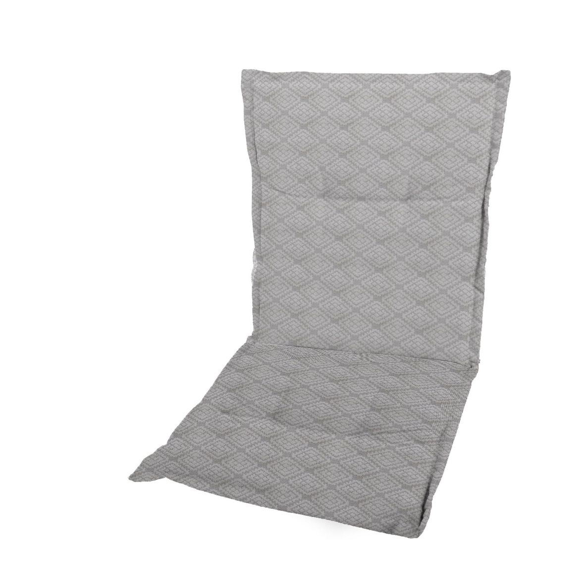 Tarrington House Cuscino reversibile con schienale basso Jacquard Filipinas, poliestere / poliuretano / cotone, 50x100x8 cm, con motivo, grigio chiaro