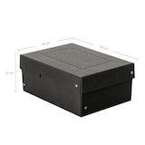 thumbnail of Falken 22001720 PURE Box Black DIN A5, Füllhöhe 100 mm schwarz - Schwarz