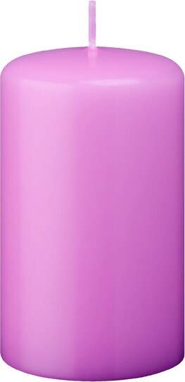 4er Adventskerzen, Adventskranz Kerzen Set Rosa 8 x Ø 5 cm