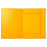 thumbnail of Exacompta - Réf. 59500E - Carton de 10 chemises à élastiques pour grand format - 32x44 cm pour documents au format A3 - couleurs assorties