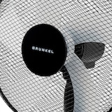 thumbnail of Ventilador de pie Grunkel FAN-165RNG negro con 3 niveles de potencia y 50W con base redonda.