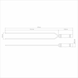thumbnail of TRAMONTINA Spiedo 65cm  (Doppio)