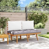 thumbnail of vidaXL Gartenbank mit Kissen 115 cm Massivholz Akazie
