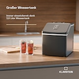 thumbnail of Clearcube Eiswürfelmaschine | Klareis | 13kg/24h Schwarz