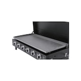 thumbnail of METRO PROFESSIONAL Barbecue a gas con 6 bruciatori principali Dayton, area cottura 53 × 108 cm, telo di copertura, con ruote, acciaio, nero