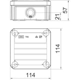 thumbnail of OBO Bettermann Kabelabzweigkasten T 60 RW 2007525