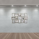 thumbnail of WellHome - Marco para 15 fotos 72,4x2,7x44,8cm
