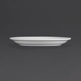 thumbnail of Olympia witgoed borden met smalle rand 18 cm (12 stuks)