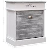 thumbnail of Helloshop26 - Armoire à chaussures range chaussures rangement meuble entrée couloir salon 50 x 28 x 58 cm bois de Paulownia gris 02_0021771