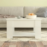 thumbnail of vidaXL Salontafel hoogglans wit 79x49x41 cm op hout gebaseerd materiaal