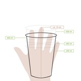 thumbnail of greenbox - Vaso de rPET transparente 400 ml / 16 oz, Ø 95 mm, 50 ud.