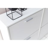 thumbnail of WOHNLING Schuhschrank WL5.829 Holz 120x81x24 cm Schuhregal Modern Schuhkipper