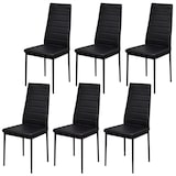 thumbnail of vidaXL 7-delige eettafel set zwart
