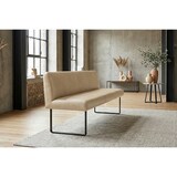thumbnail of KAWOLA Esszimmerbank ELEEN Leder beige 223cm
