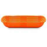 thumbnail of Cestino ciotola rettangolare in plastica per la lievitazione impasto da 1000 g 35x13x7(h) cm