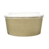 thumbnail of MONOUSO - Papieren Soep Kom met Deksel Kraft PP 750ml Ø15cm (50 stuks)