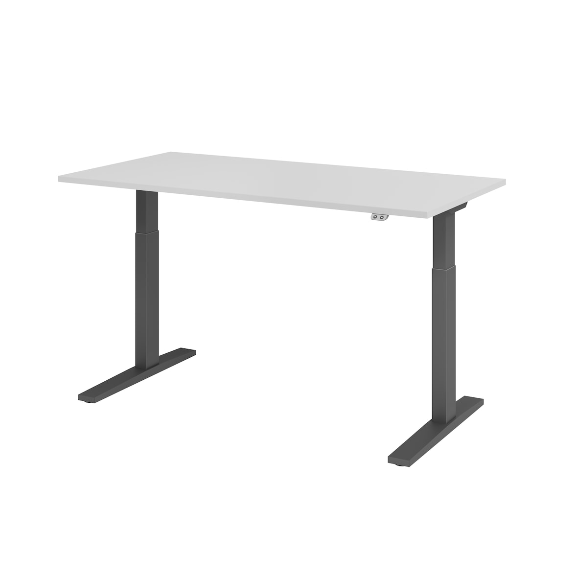 Hammerbacher-Sitz-Steh-Schreibtisch el.160x80cm Grau/Graph-VXMKA16/5/G