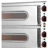 thumbnail of EURAST - Forno de pizza elétrico de 2 câmaras para 1+1 pizzas ø 360 - 550x430x435 mm - 3200 W 230/1V - 51G20012