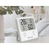 thumbnail of Station météo sans fil avec affichage de la température et de l'humidité