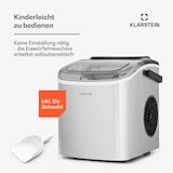 thumbnail of Caldwell Eiswürfelmaschine Bulleteis 12kg/24h Wassertank: 1,3 l Edelstahl