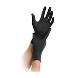 thumbnail of MaiMed black | 1000 Latexhandschuhe | schwarz | Gr. L | Einweghandschuhe