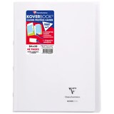 thumbnail of Clairefontaine 10x Koverbook, Heft 24x32 cm, 24 Blatt 90g, kariert 5/5 mit Rand, Einband aus transparentem Polypropylen - Farblos 984620C