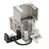 thumbnail of METZ CONNECT C6A Modul Cat.6A (Class EA), 180°, Kabelmontage ohne Werkzeug