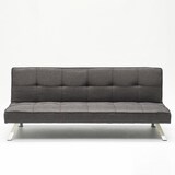 thumbnail of Divano letto in tessuto 2 posti design moderno Gemma pronto letto - Grigio Scuro-DI319MIG