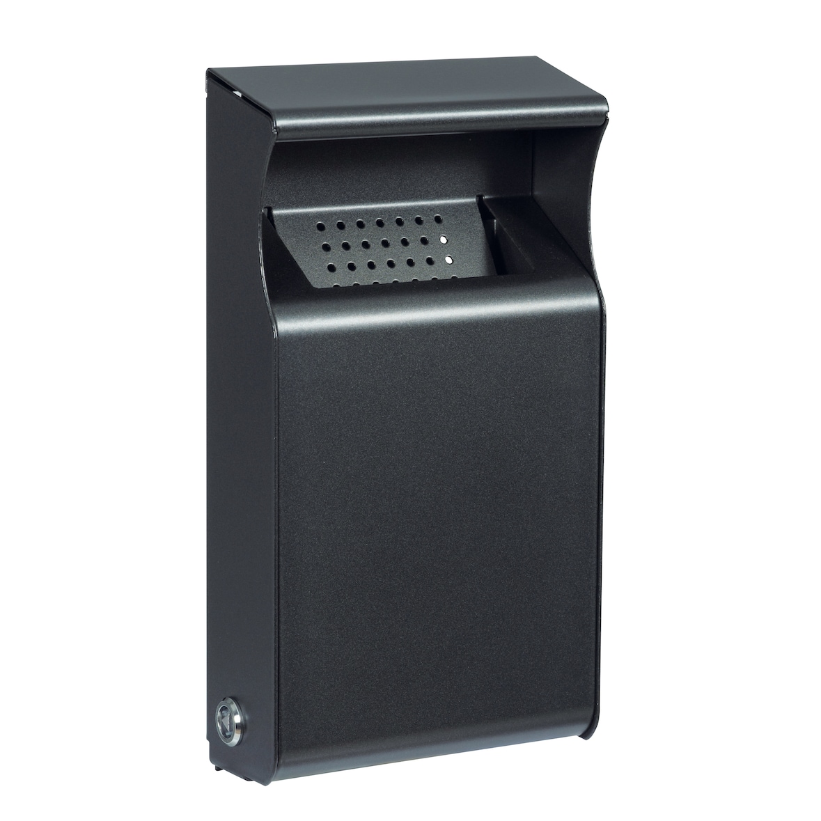 ROSSIGNOL Cendrier décrochable mural 1L KOPA anthracite