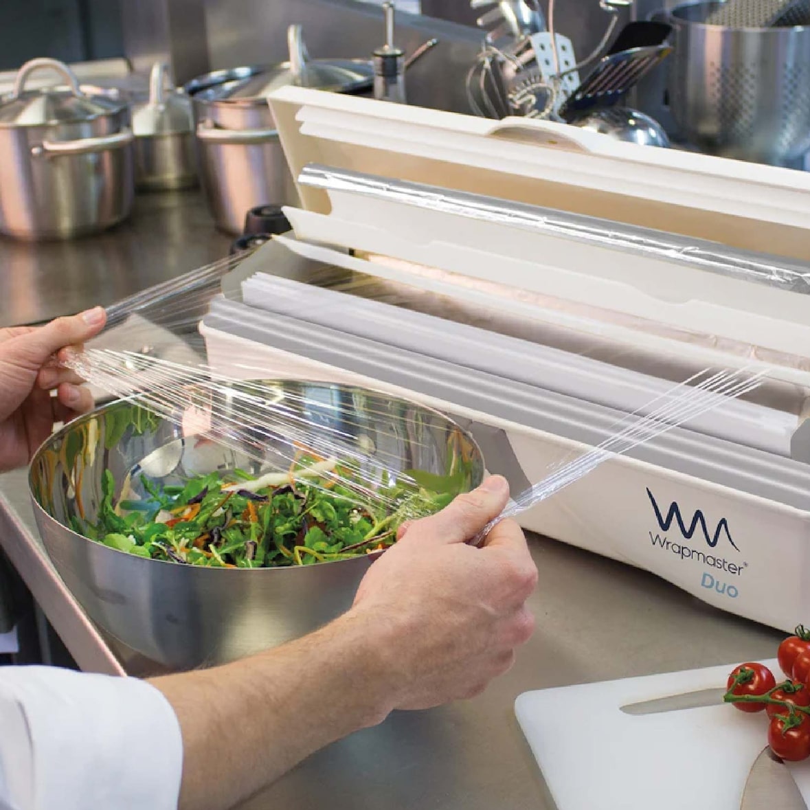 Dispenser WRAPMASTER 4500 DUO per rotoli da 45 cm - Albal Professional