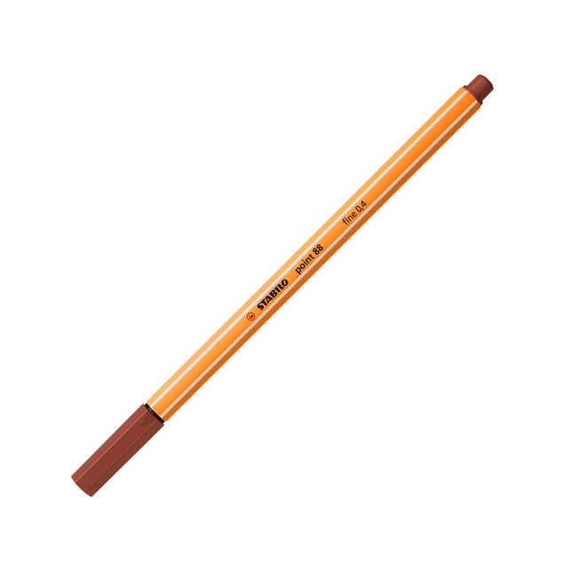 Fineliner point 88® - 0,4 mm, siena